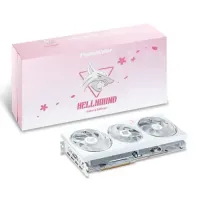 PowerColor Hellhound Sakura AMD Radeon RX 7800 XT 16GB GDDR6 Limited Edition Graphics Card